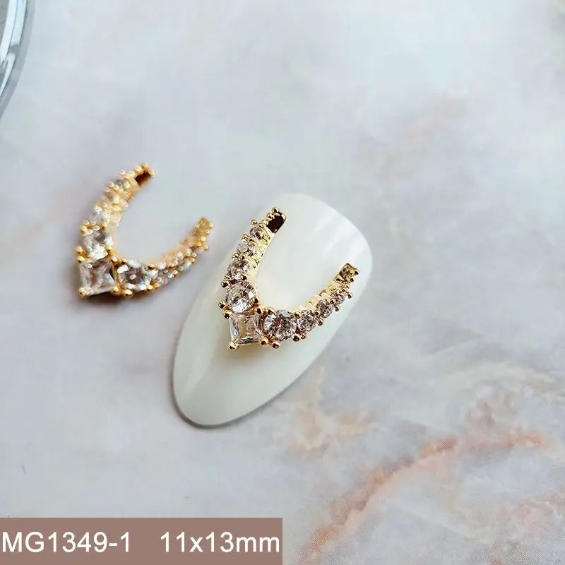 Nail Charms – eleganter Kristall-Look