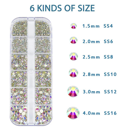 Nail Rhinestones Box – funkelnde Strasssteine