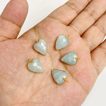 Herzanhänger aus Rosenquarz – zauberhaftes Schmuckstück - sunny.side-Productions