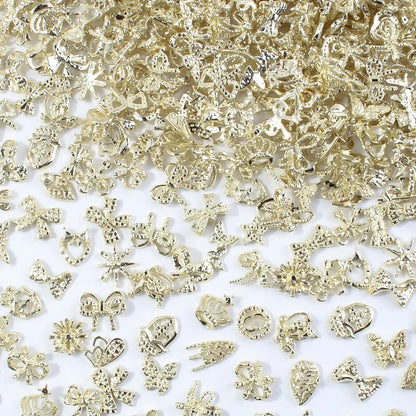 Luxus Nail Charms – Gold & Silber