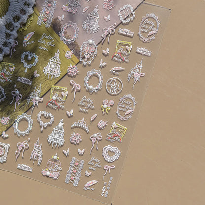 Magische Flügel – 5D Nail Sticker