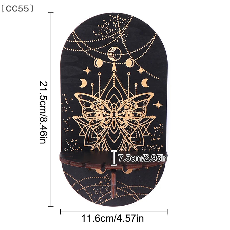 Boho-Wandregal – Licht & Bedeutung