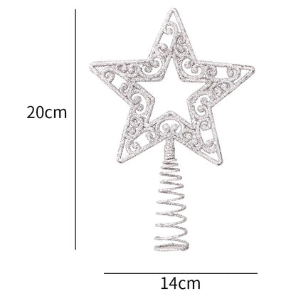 Weihnachtsbaum Spitze – Glitter Sterne