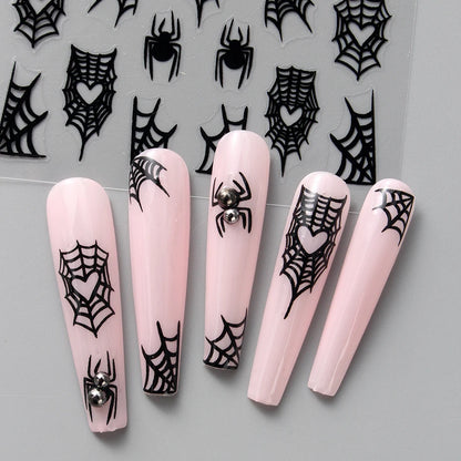 Halloween Nail Sticker – Spooky Designs