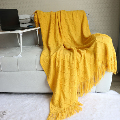 Boho-Decke – gemütliche Herbstmomente