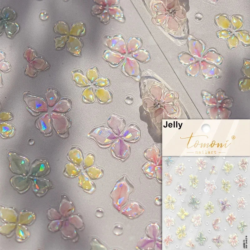 Nail Sticker – Blumen & Kirschblüten