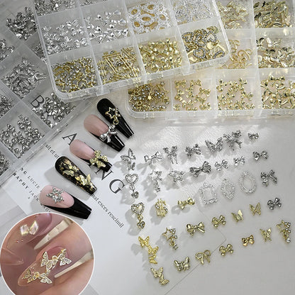 Set Nail Charms – edler 3D Glanz