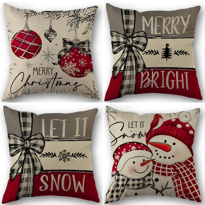 Weihnachtlicher Kissenbezug – Cozy Designs