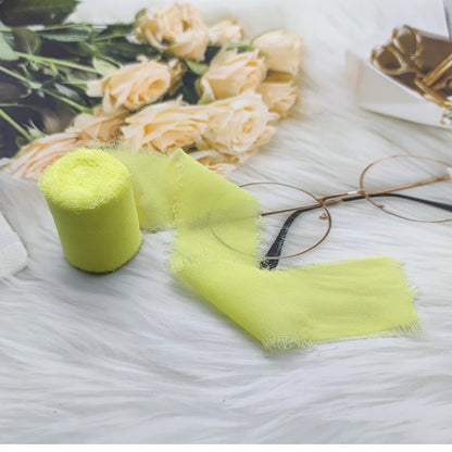 Chiffonband – Elegante Weihnachtsdeko