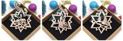 Schneeflocken Anhänger – Weihnachtsdeko