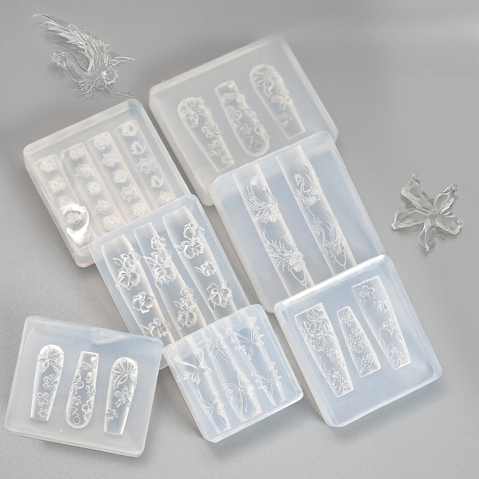 Nailart 3D-Silikonform - sunny.side-Productions