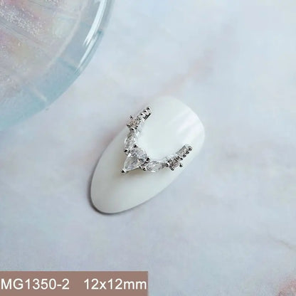 Nail Charms – eleganter Kristall-Look