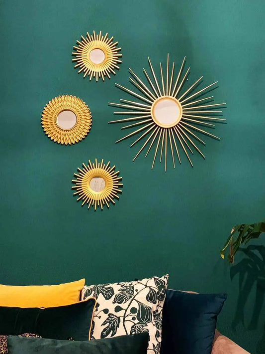 Sunburst-Spiegel – Strahlender Akzent