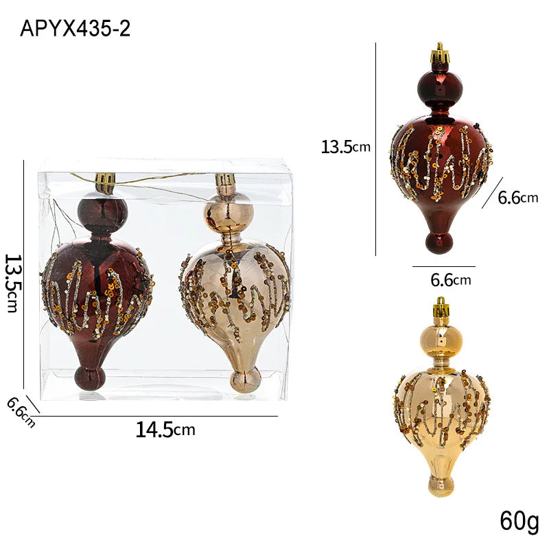 Weihnachtsanhänger – Elegante Baumdeko