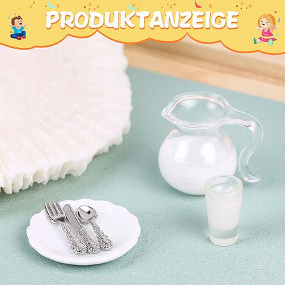 Wichtel Geschirr Set – Miniatur Zubehör