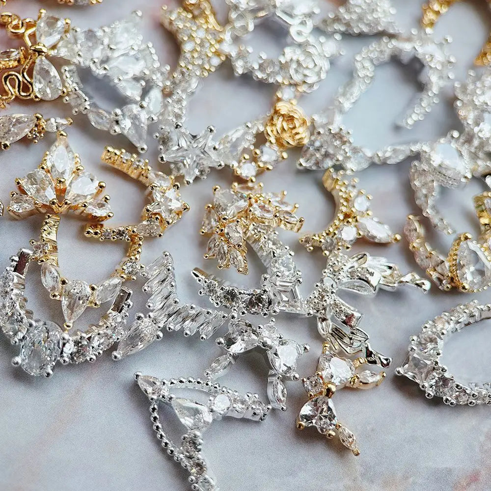 Nail Charms – eleganter Kristall-Look