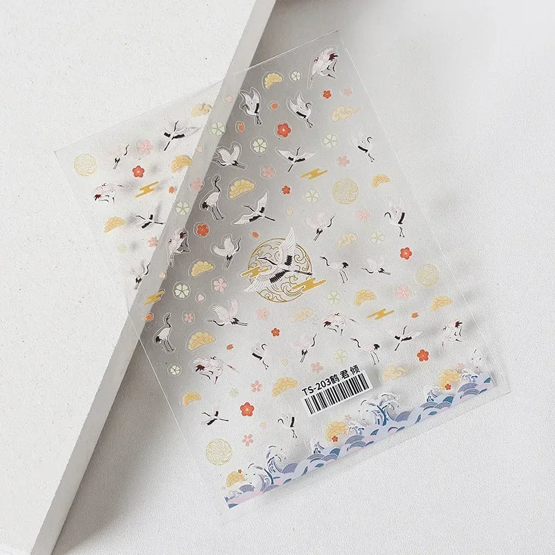 Magische Flügel – 5D Nail Sticker