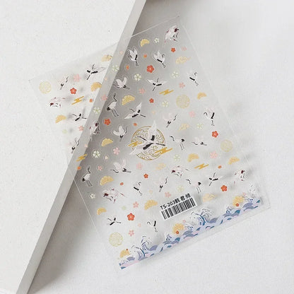 Magische Flügel – 5D Nail Sticker