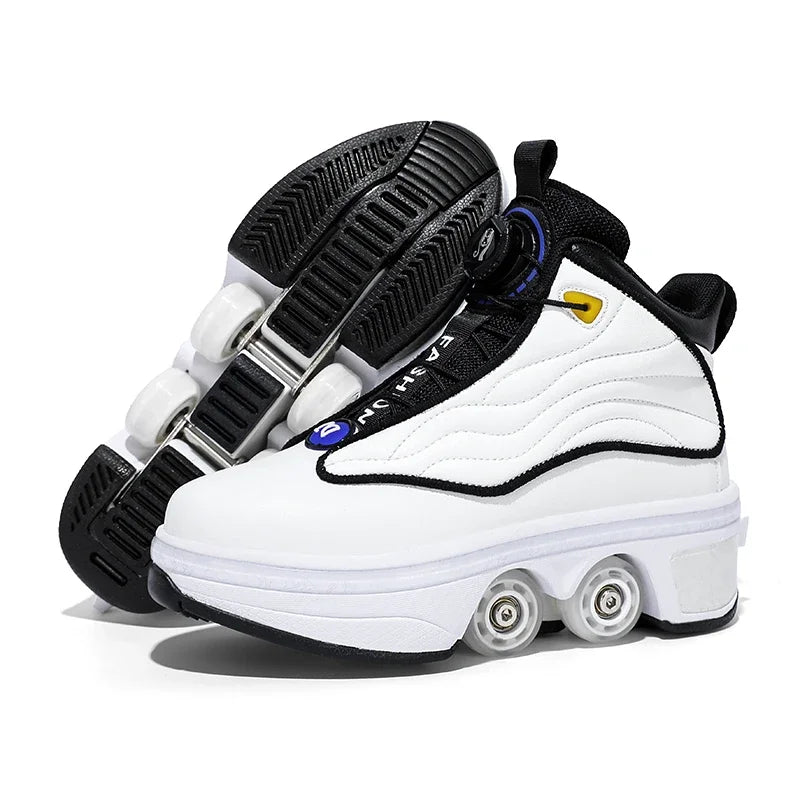 2-in-1 Rollschuhe