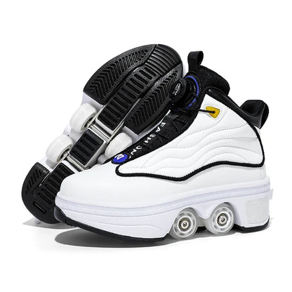 2-in-1 Rollschuhe
