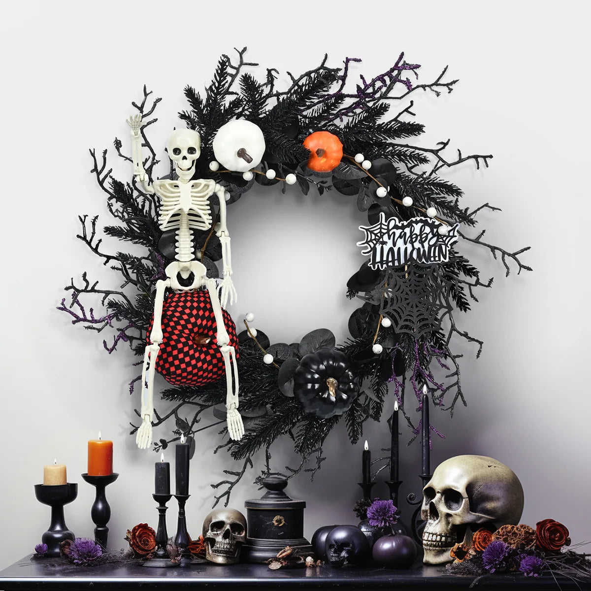 Kranz – Schaurige Türdeko