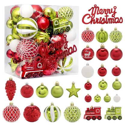 Weihnachtskugel Set – stilvoller Glanz