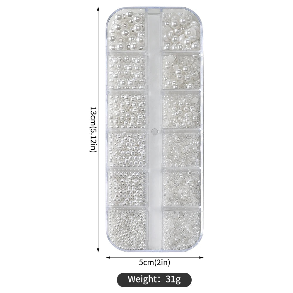 Nail Pearls Set – Elegante Perlen