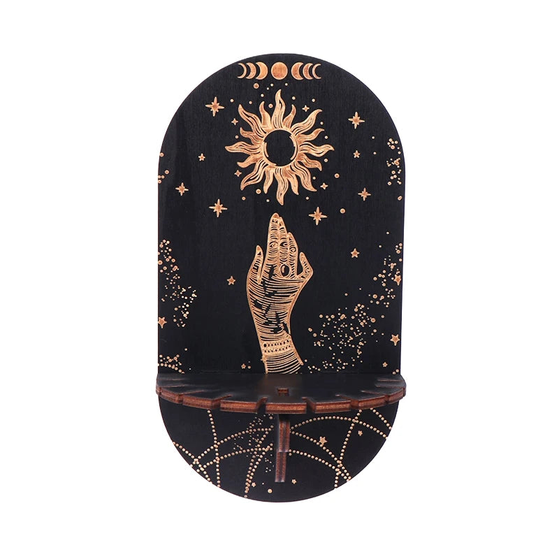 Boho-Wandregal – Licht & Bedeutung