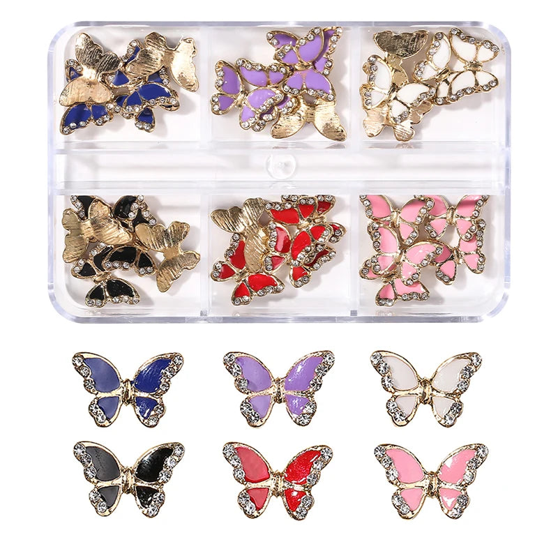 Nail Charms – Glitzernde Strass-Deko