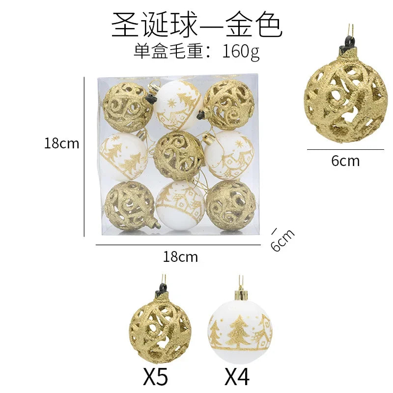 Weihnachtskugeln – Dekorative Designs