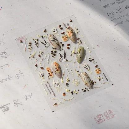 Magische Flügel – 5D Nail Sticker