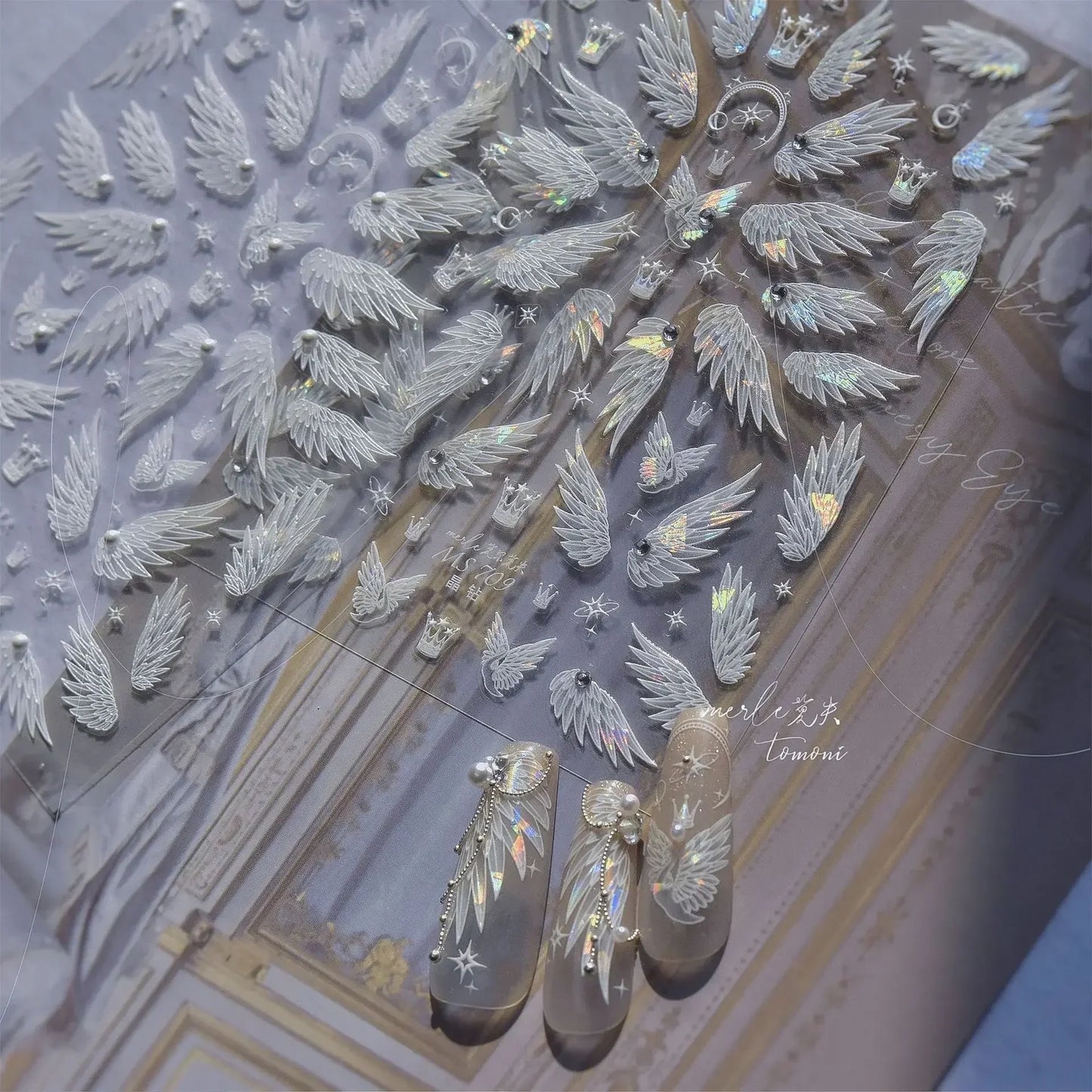 Magische Flügel – 5D Nail Sticker