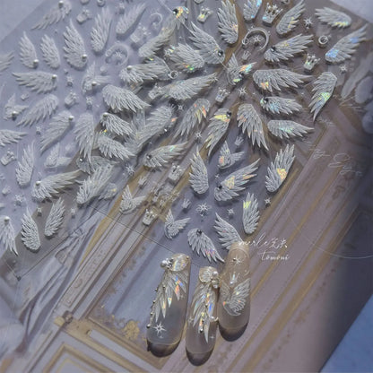 Magische Flügel – 5D Nail Sticker