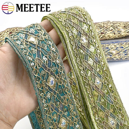 Brokat-Stickband – edles Highlight