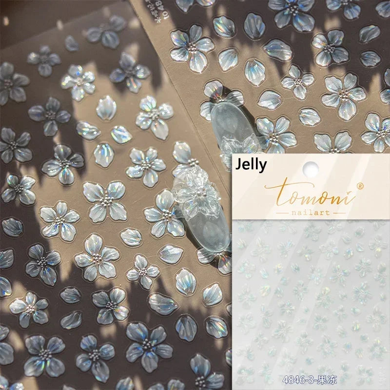 Nail Sticker – Blumen & Kirschblüten