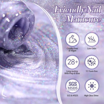 Magnetic Gel Polish – Holographic