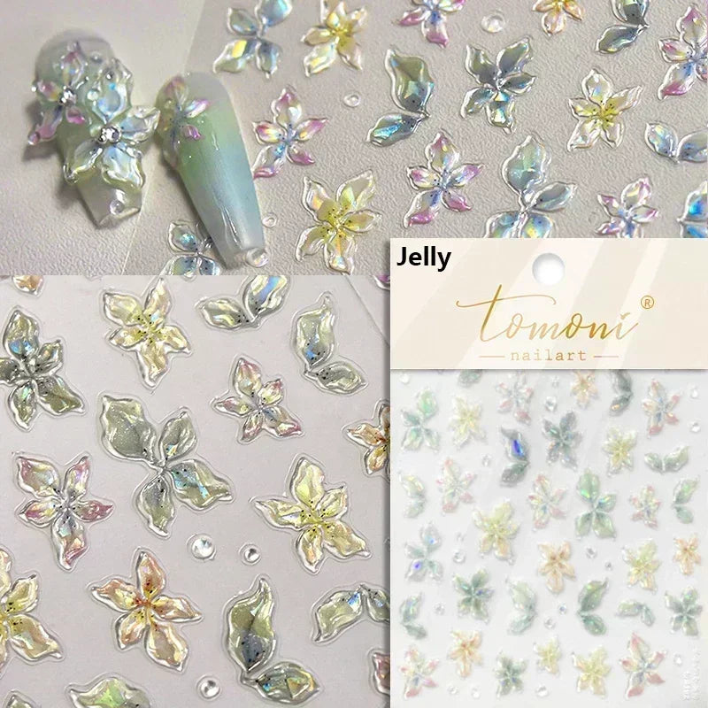 Nail Sticker – Blumen & Kirschblüten