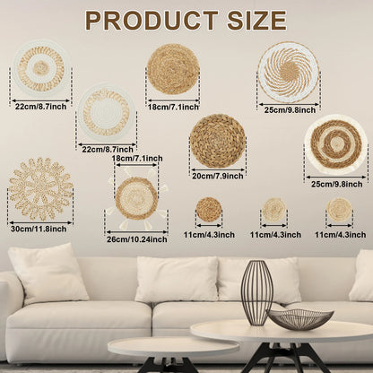 Wandkorb-Set – Natürlich & ausdrucksstark