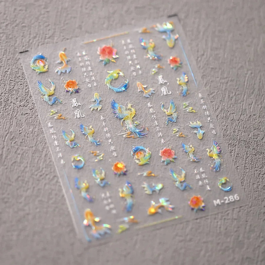 Magische Flügel – 5D Nail Sticker