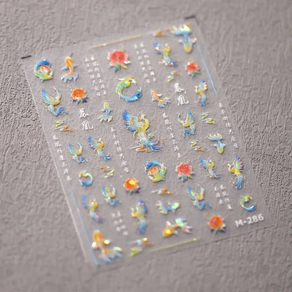 Magische Flügel – 5D Nail Sticker