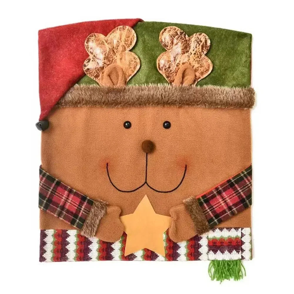 Weihnachtsstuhlbezüge – Festliche Deko