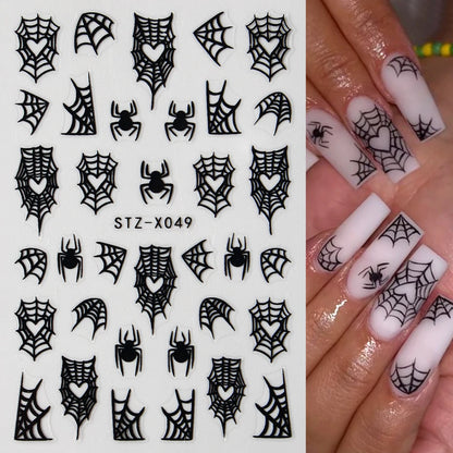 Halloween Nail Sticker – Spooky Designs