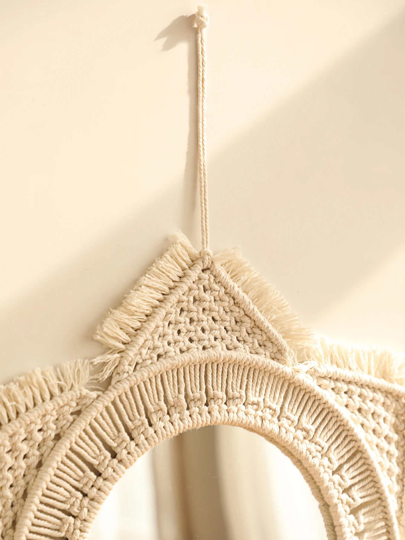 Boho-Makramee-Spiegel – Natürlichkeit trifft Sti