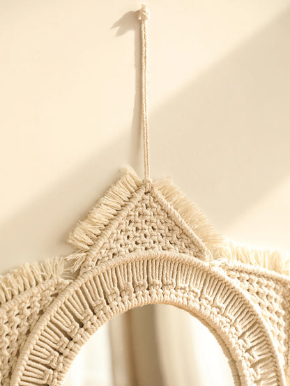 Boho-Makramee-Spiegel – Natürlichkeit trifft Sti
