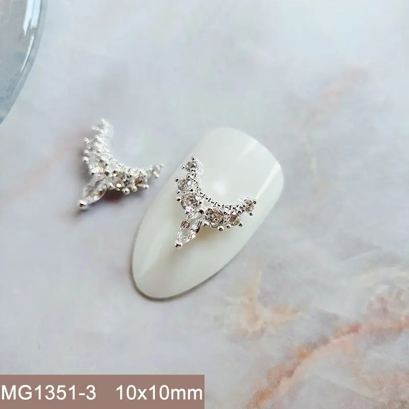 Nail Charms – eleganter Kristall-Look