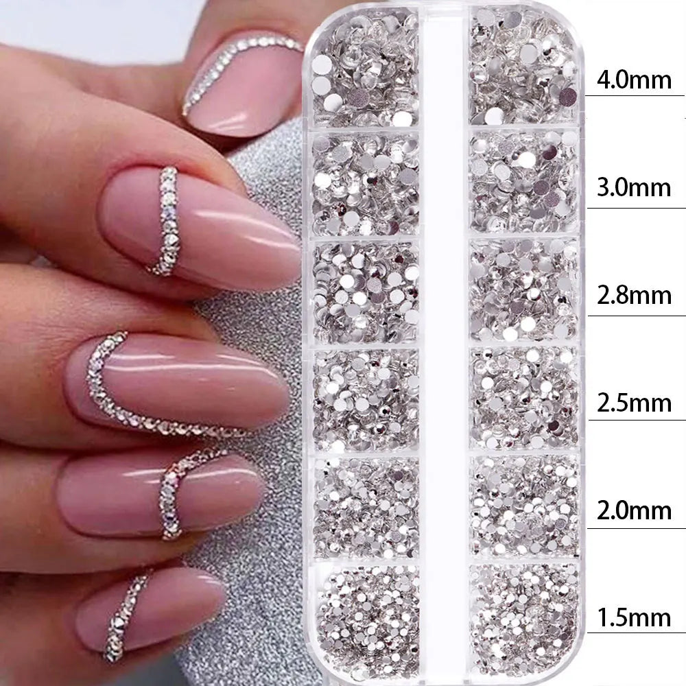 Nail Rhinestones Box – funkelnde Strasssteine