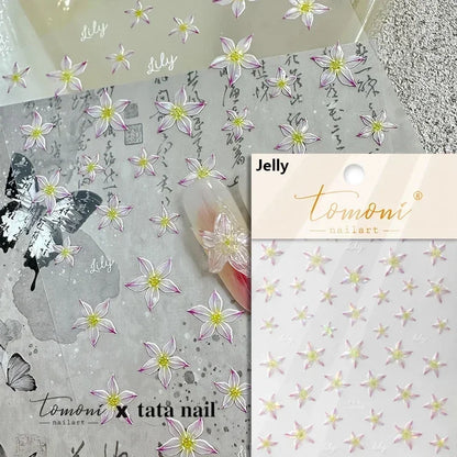Nail Sticker – Blumen & Kirschblüten