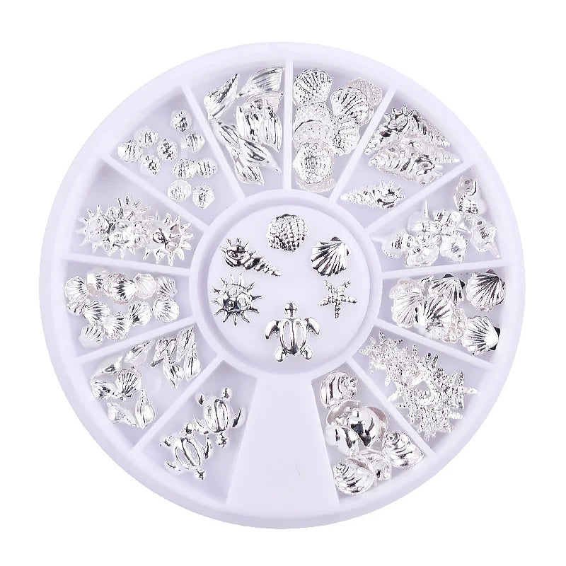 Nail Rhinestone Box – Bunte Kristalle