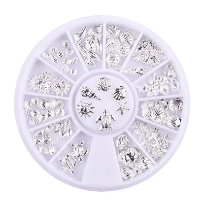 Nail Rhinestone Box – Bunte Kristalle