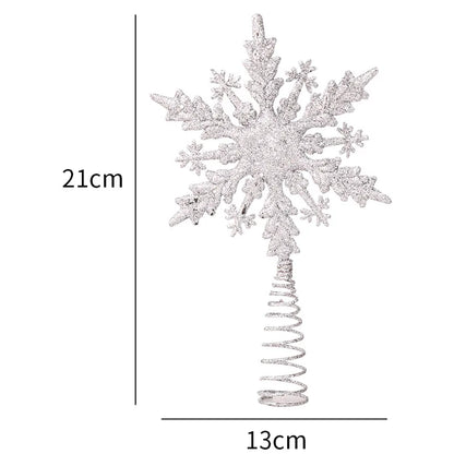 Weihnachtsbaum Spitze – Glitter Sterne